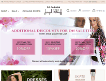 Tablet Screenshot of decabana.com